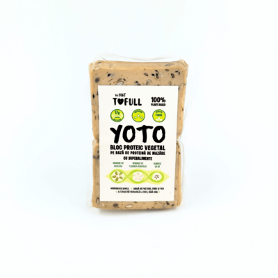 Yoto - Bloc proteic vegetal din proteină de mazăre 180g