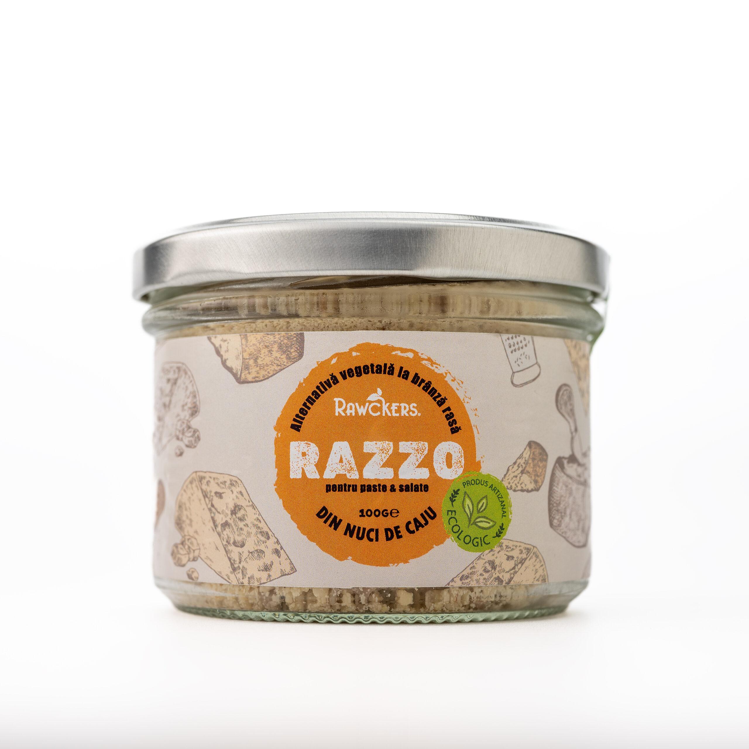 Razzo - alternativă vegetală la brânza rasă