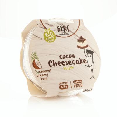 Cheesecake ECO din cremă de cocos, cu ciocolată