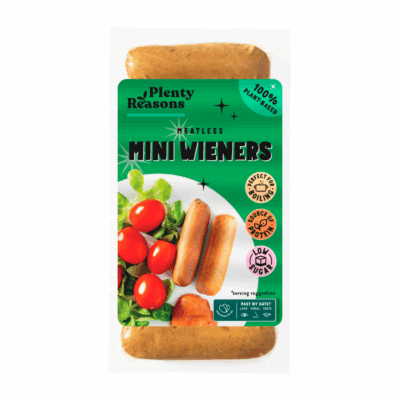 Alternativa vegetală la cârnați Mini -Wieners