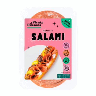 Alternativă vegetală la Salami