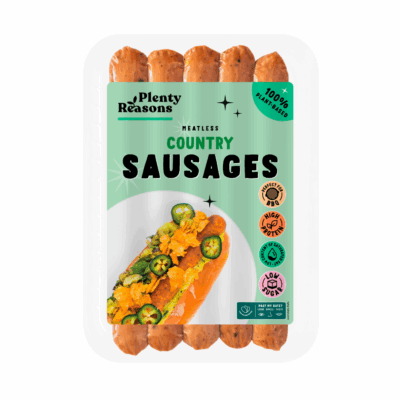 Alternativă vegetală la cârnați țărănești