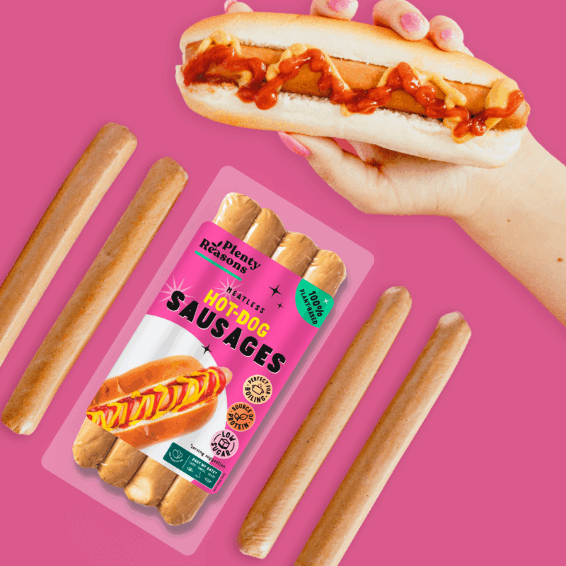 Alternativă vegetală la crenvurști Hot-Dog - imagine 2