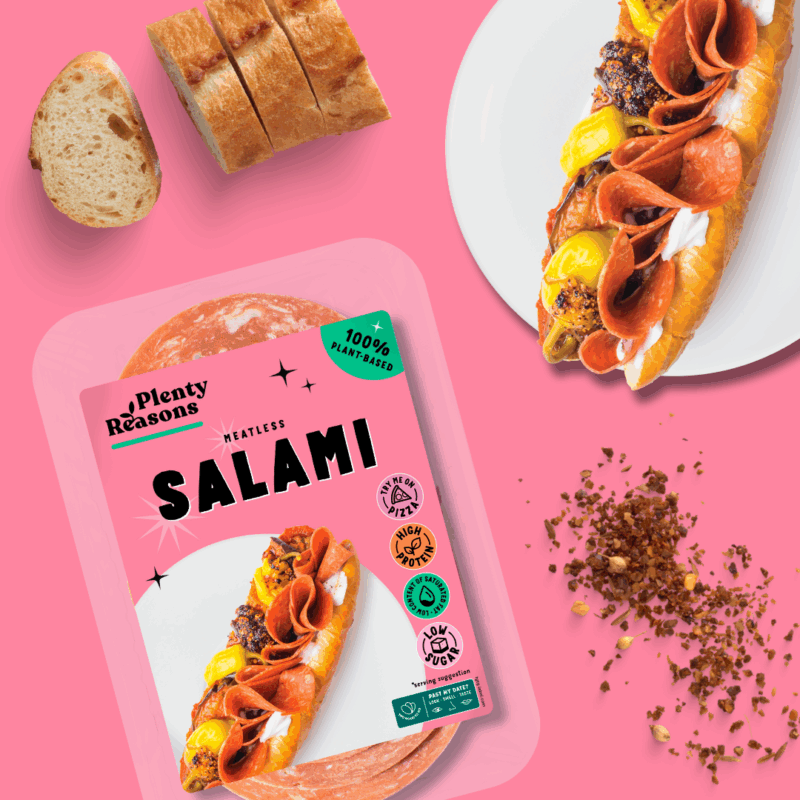 Alternativă vegetală la Salami - imagine 2